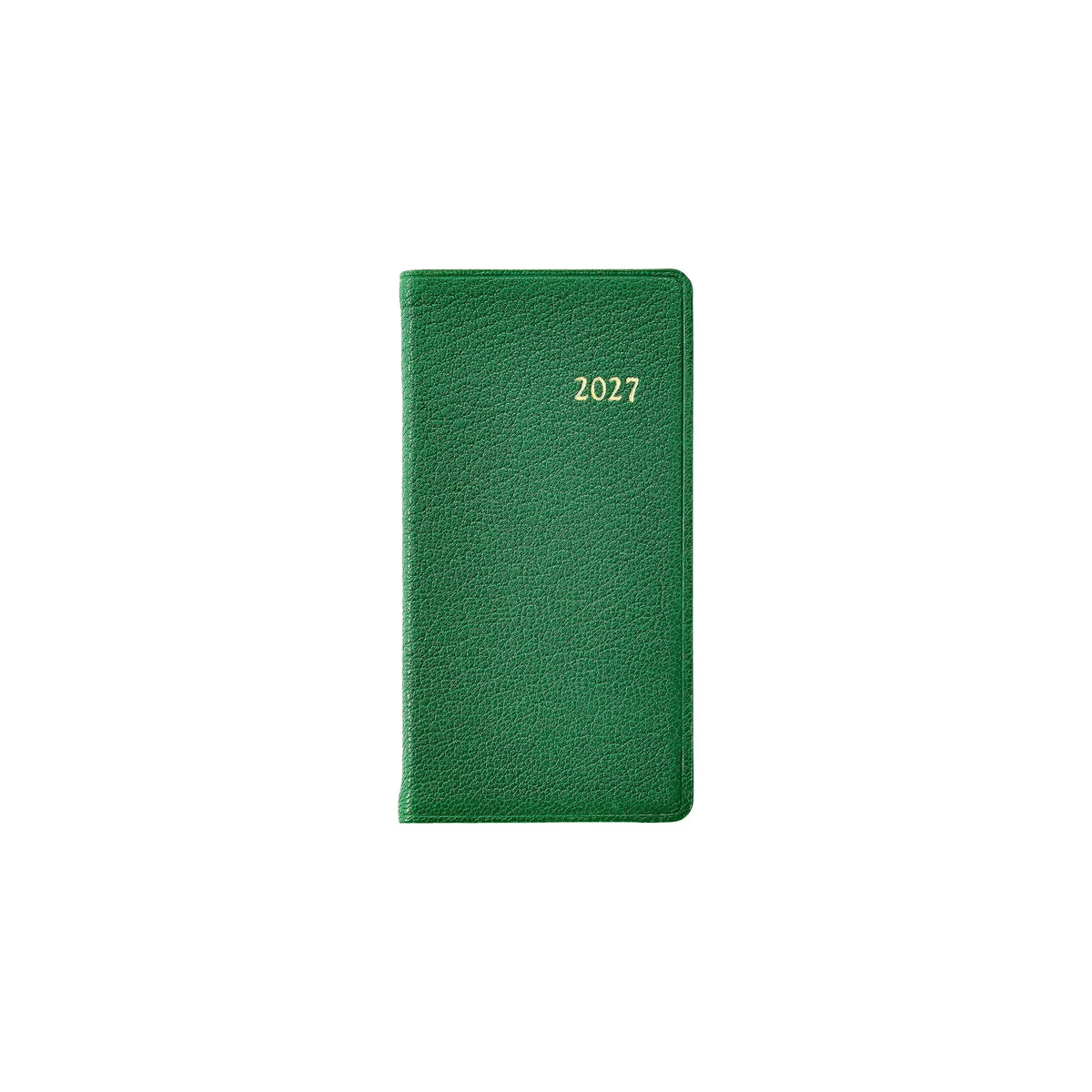 Graphic Image 2027 6" Pocket Datebook Goatskin Leather
