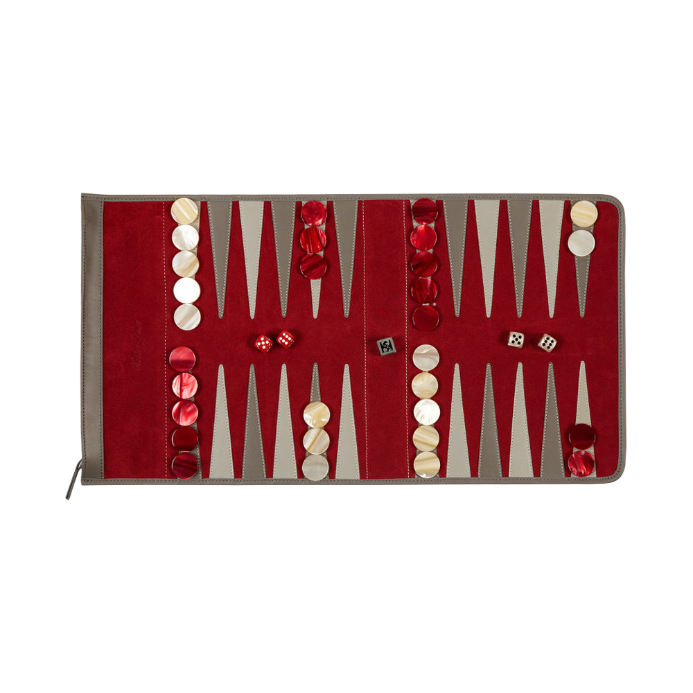 Hector Saxe Travel Backgammon Set