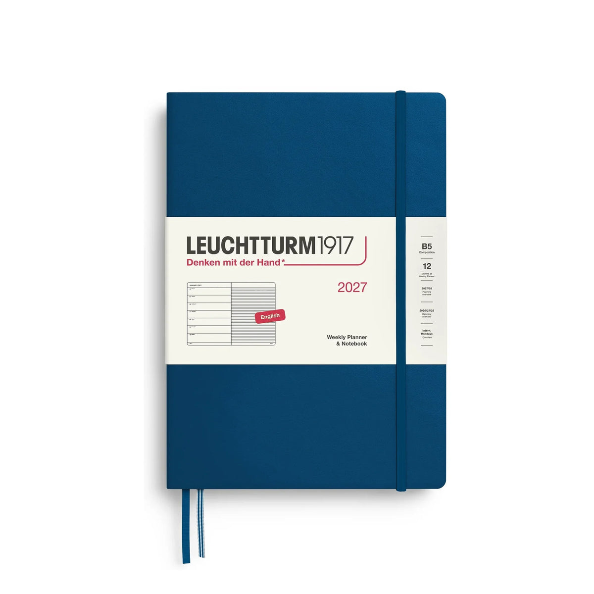 Leuchtturm1917 Weekly Planner & Notebook Composition (B5) 2027
