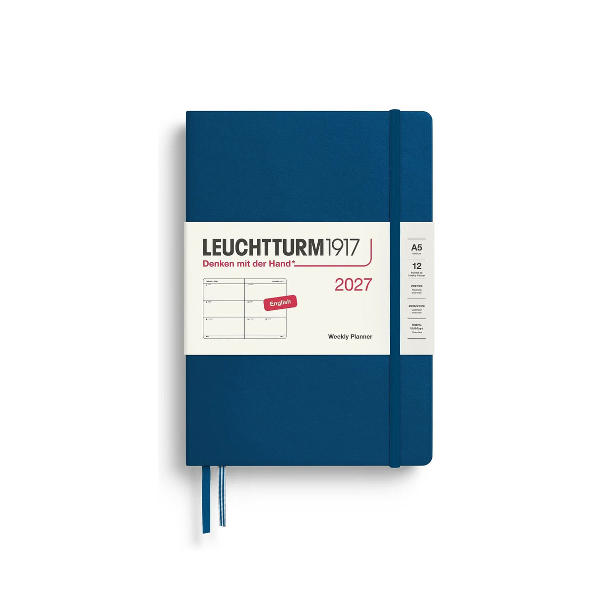 Leuchtturm1917 Weekly Planner Medium (A5) 2027
