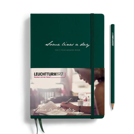 Leuchtturm1917 Some Lines a Day 5 Year Hardcover Notebook
