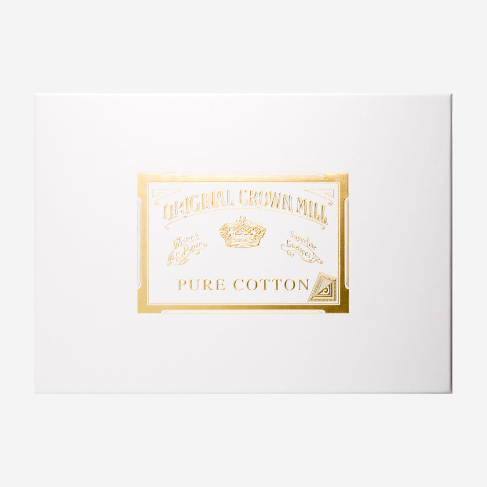 Original Crown Mill Cotton Box 5.75x8.25'' [100/50env]