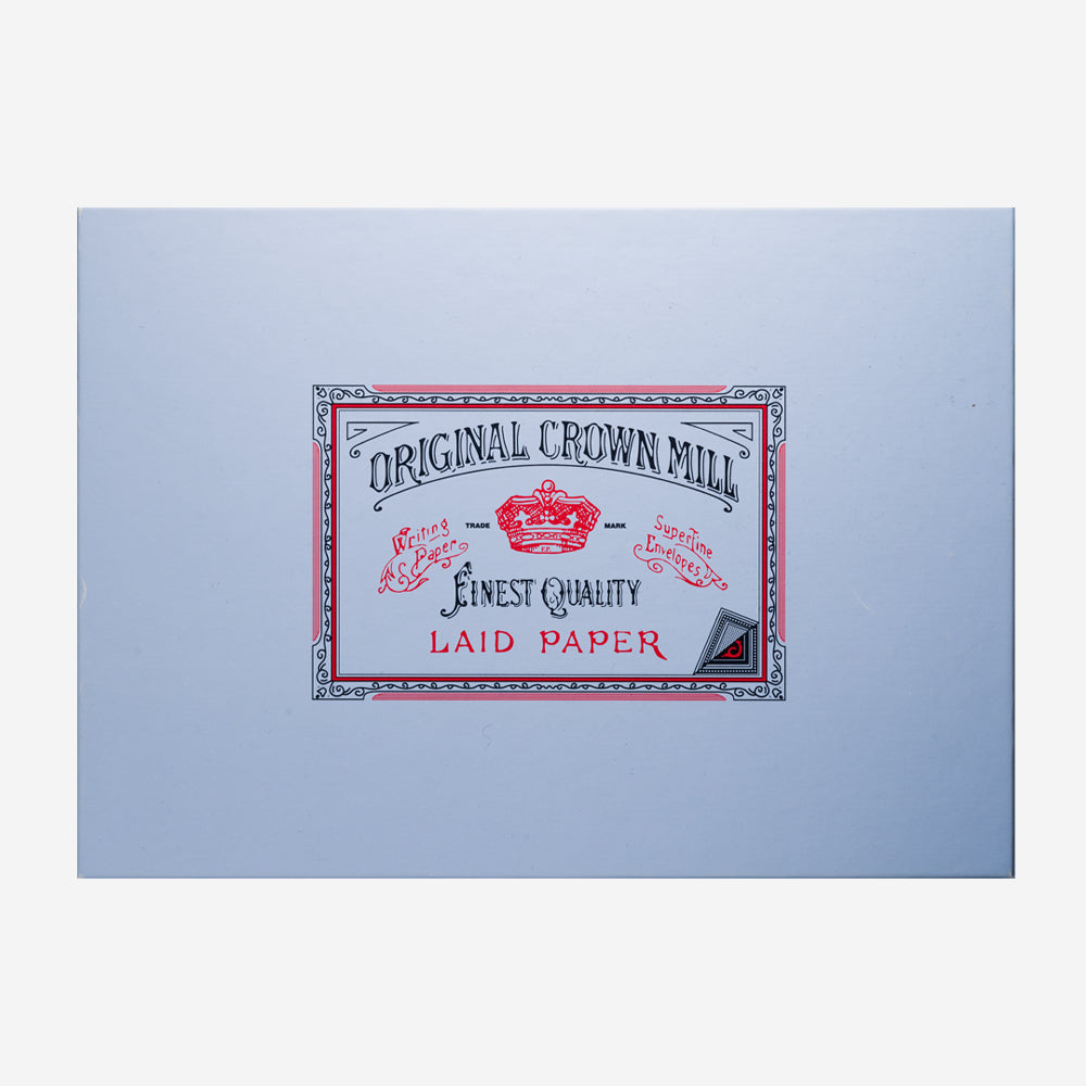 Original Crown Mill Classic Laid Correspondence Box 5.75x8.25”
