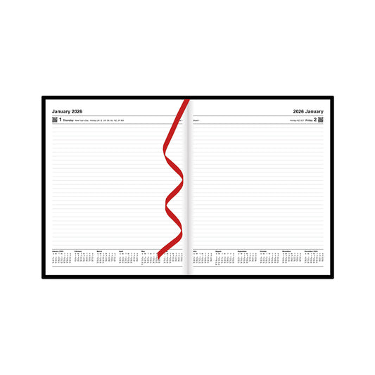 Letts 10Y Standard Quarto Day per Page 2026