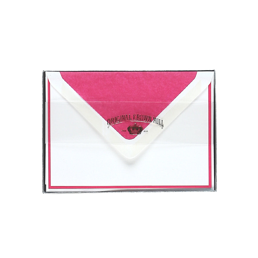 Original Crown Mill Bi-Coloured A6 Correspondence Cards
