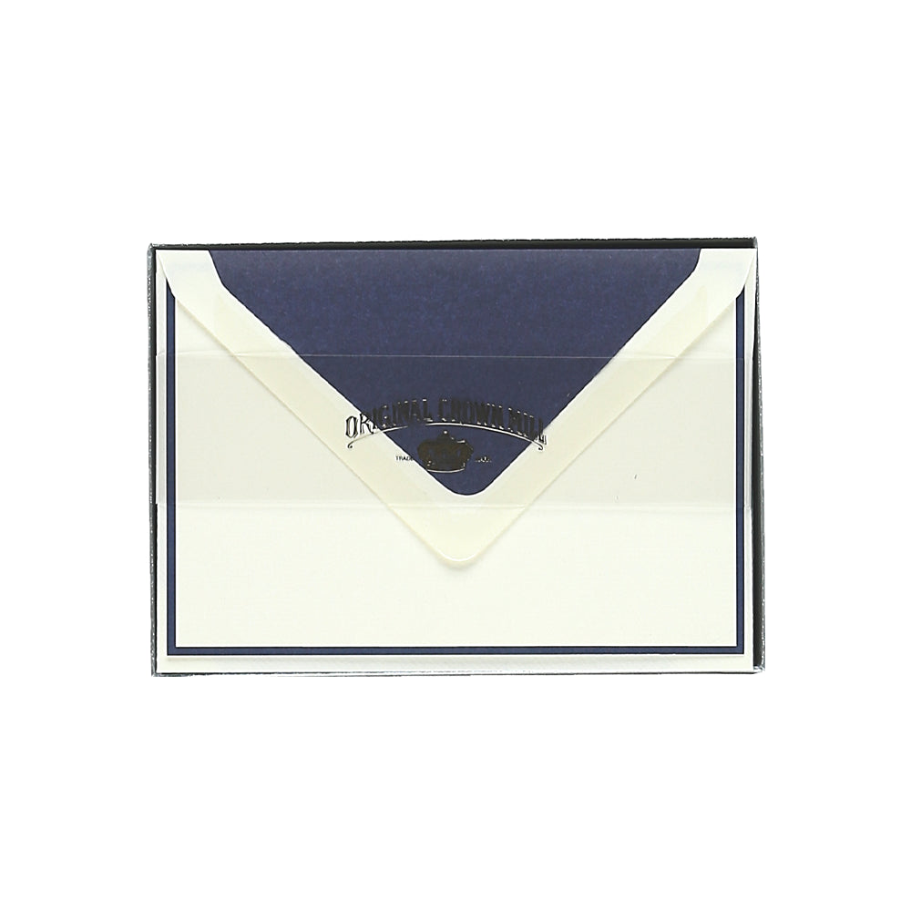 Original Crown Mill Bi-Coloured A6 Correspondence Cards