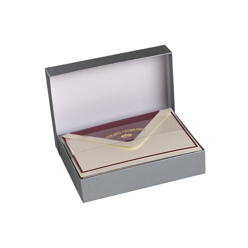 Original Crown Mill Bi-Coloured A6 Correspondence Cards