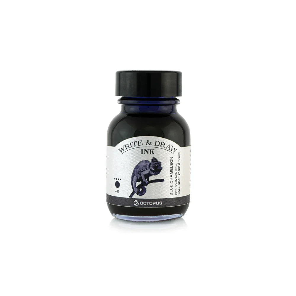 Octopus Write & Draw Ink - Blue Chameleon (50ml) | Laywine’s