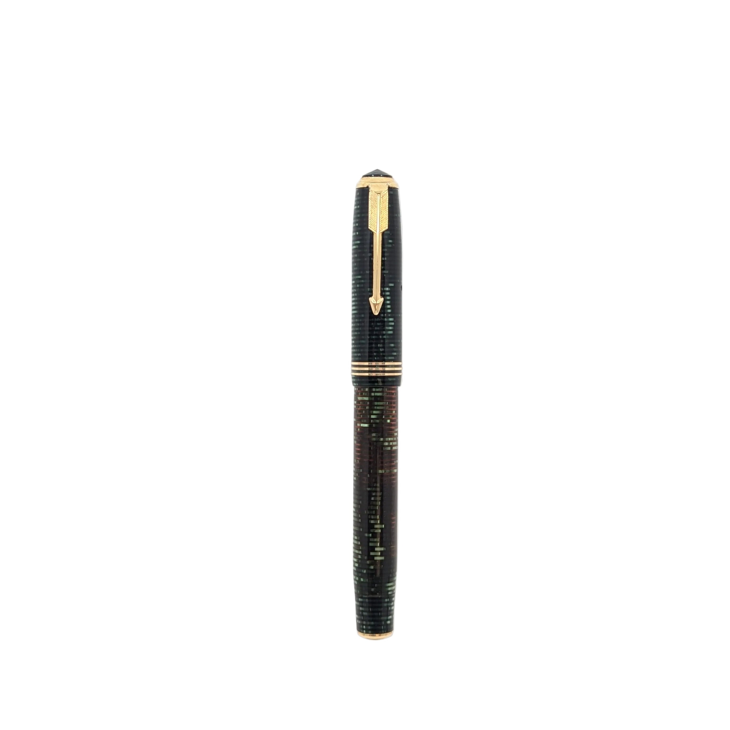 Vintage Parker Vacumatic Standard Emerald Pearl Fountain Pen