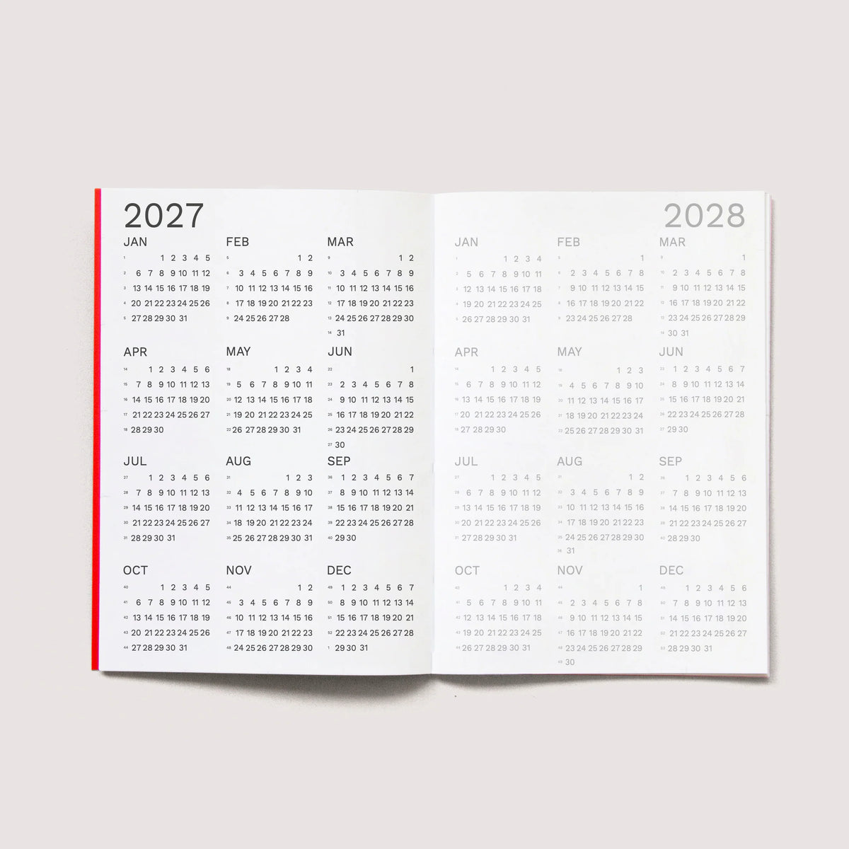 Octagon Big Monthly Planner 2027