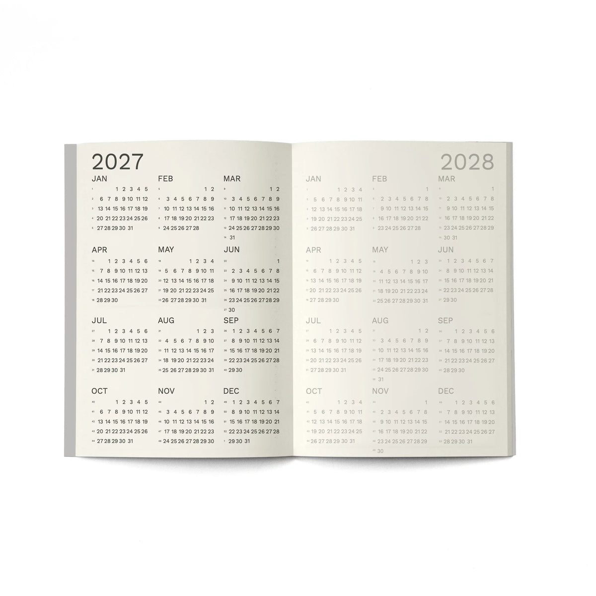 Octagon Small Monthly Planner PLUS 2027