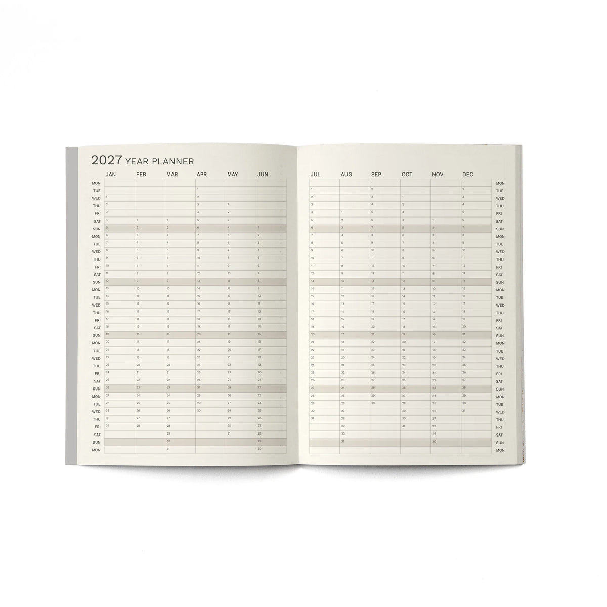 Octagon Small Monthly Planner PLUS 2027