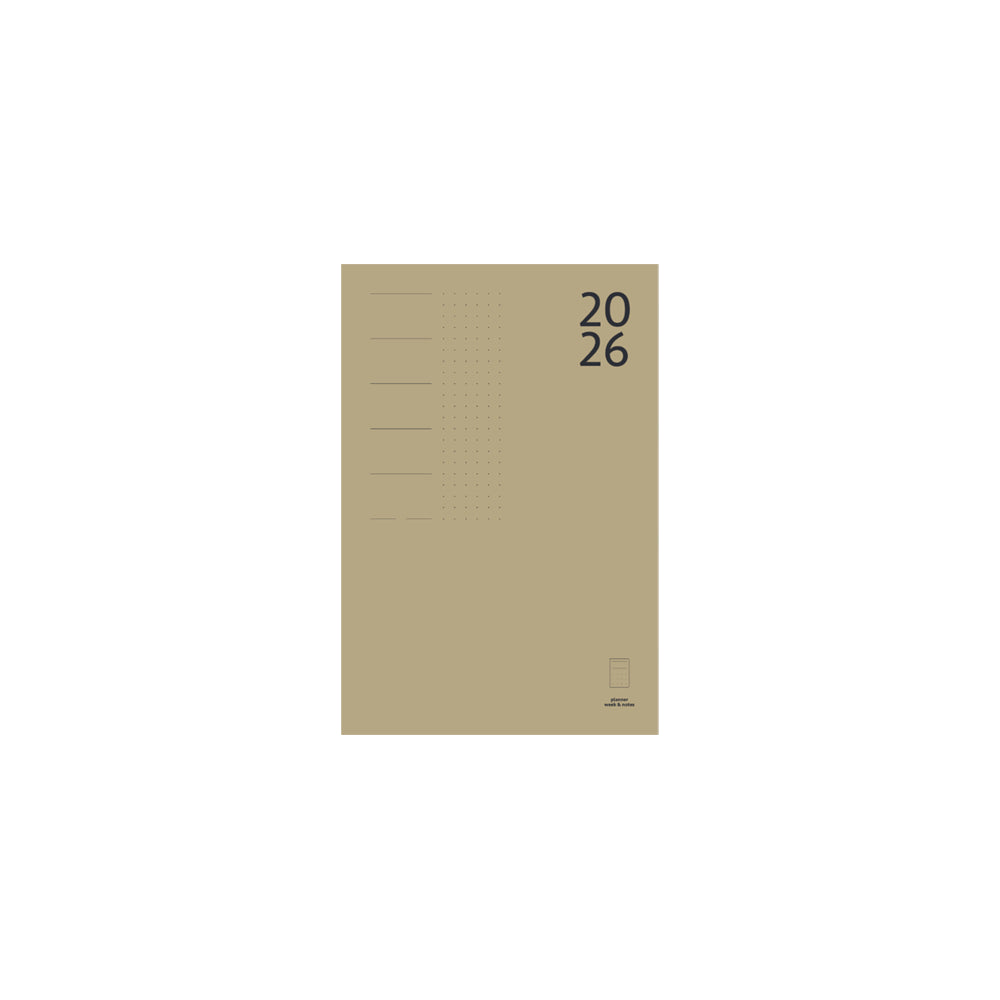 paper republic Pocket Week & Notes Planner 2026