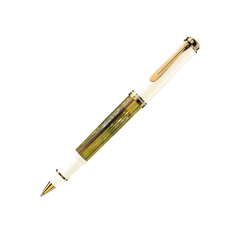Pelikan Souverän R400 Tortoise White Rollerball Pen