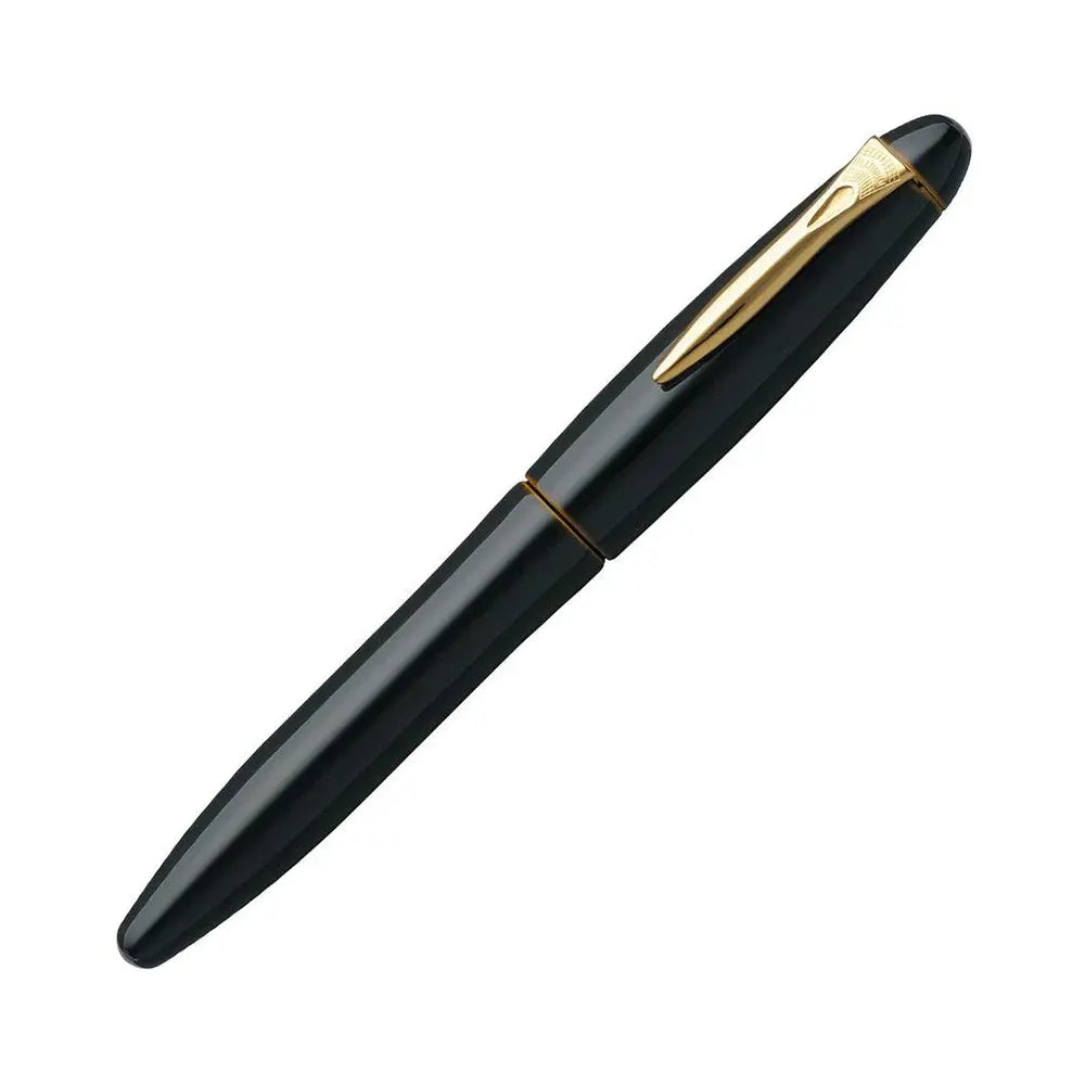 Platinum Izumo Biwatame Brown Urushi Fountain Pen