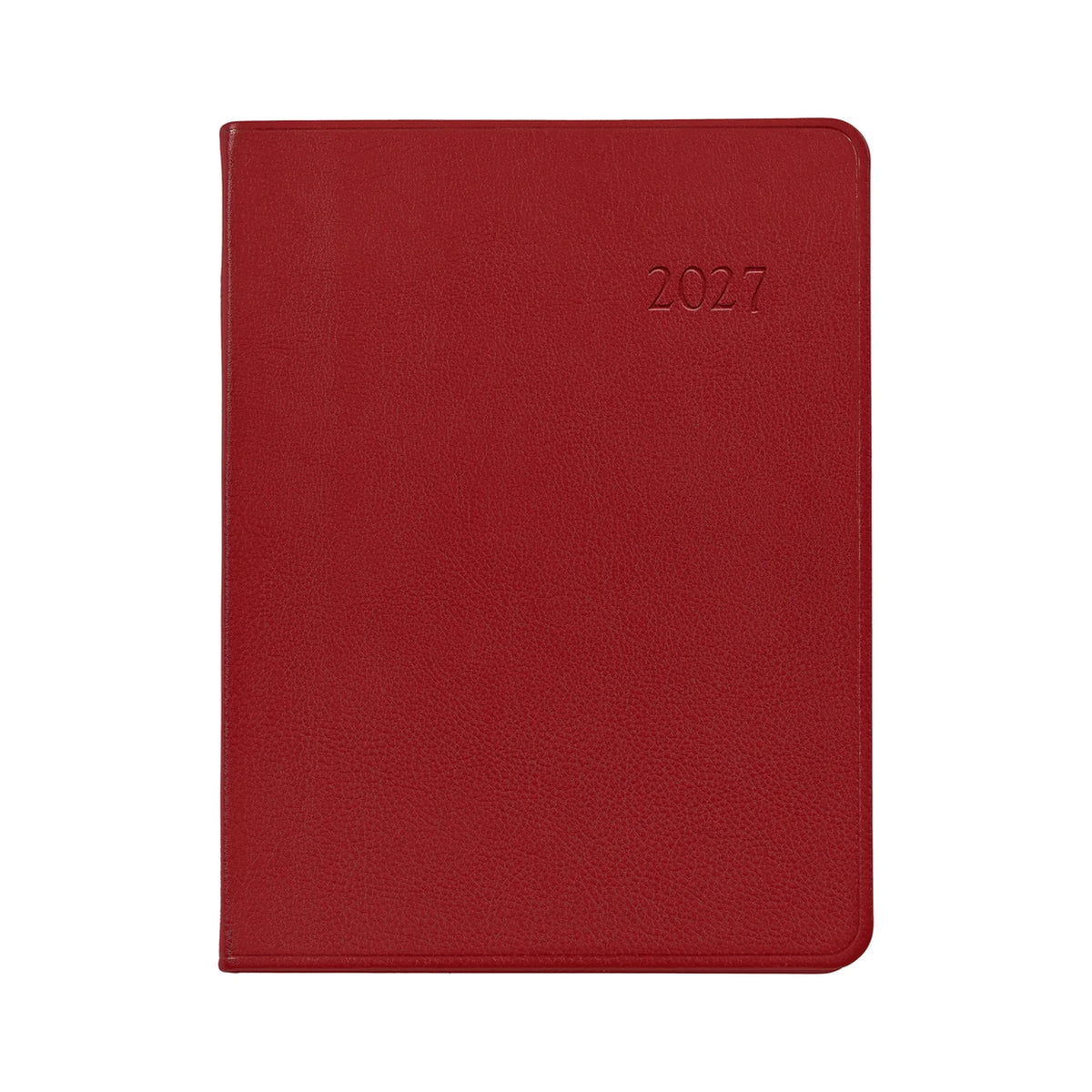 Graphic Image 2027 Desk Diary Traditional Leather
