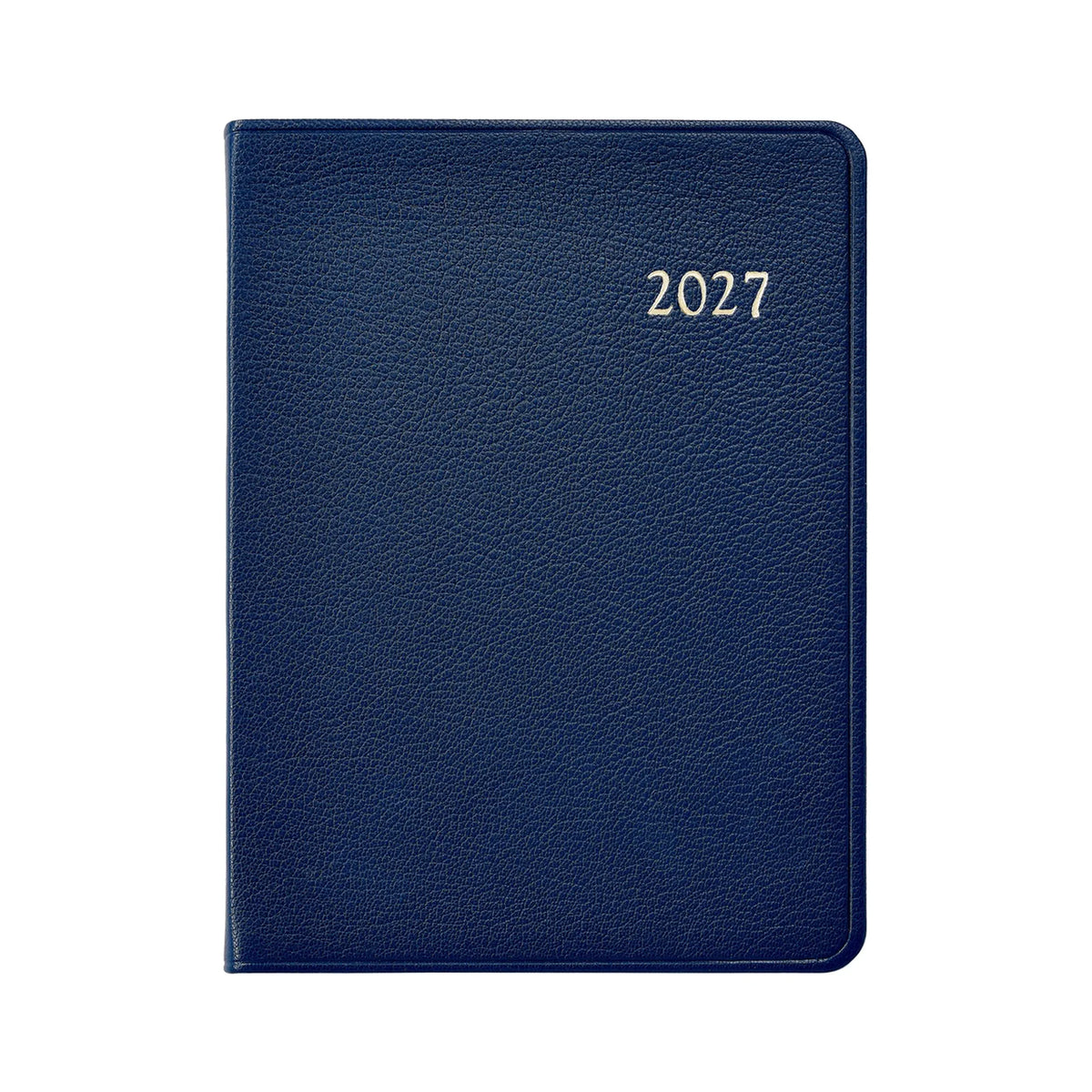 Graphic Image 2027 Desk Diary Goatskin Leather