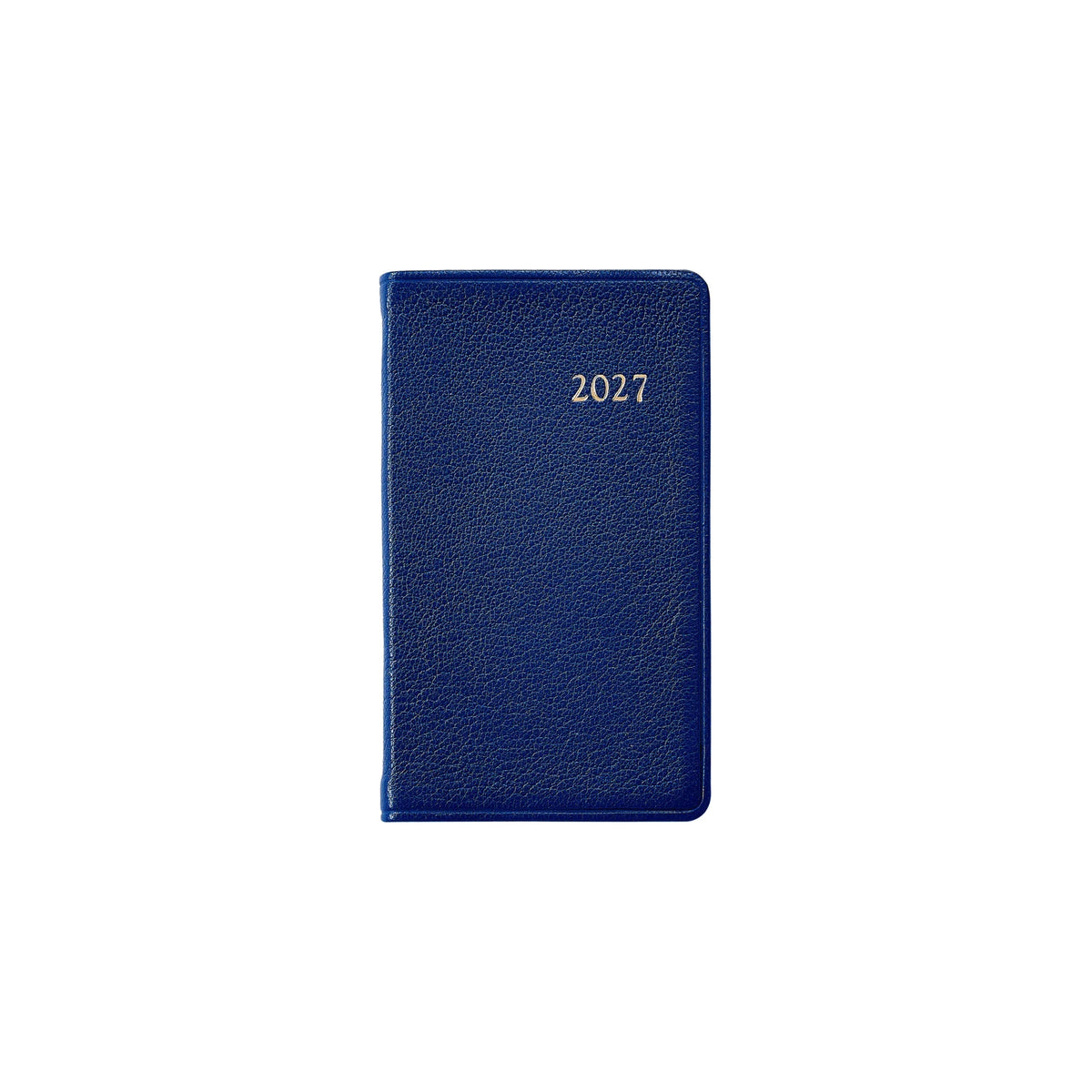 Graphic Image 2027 5" Pocket Datebook Goatskin Leather