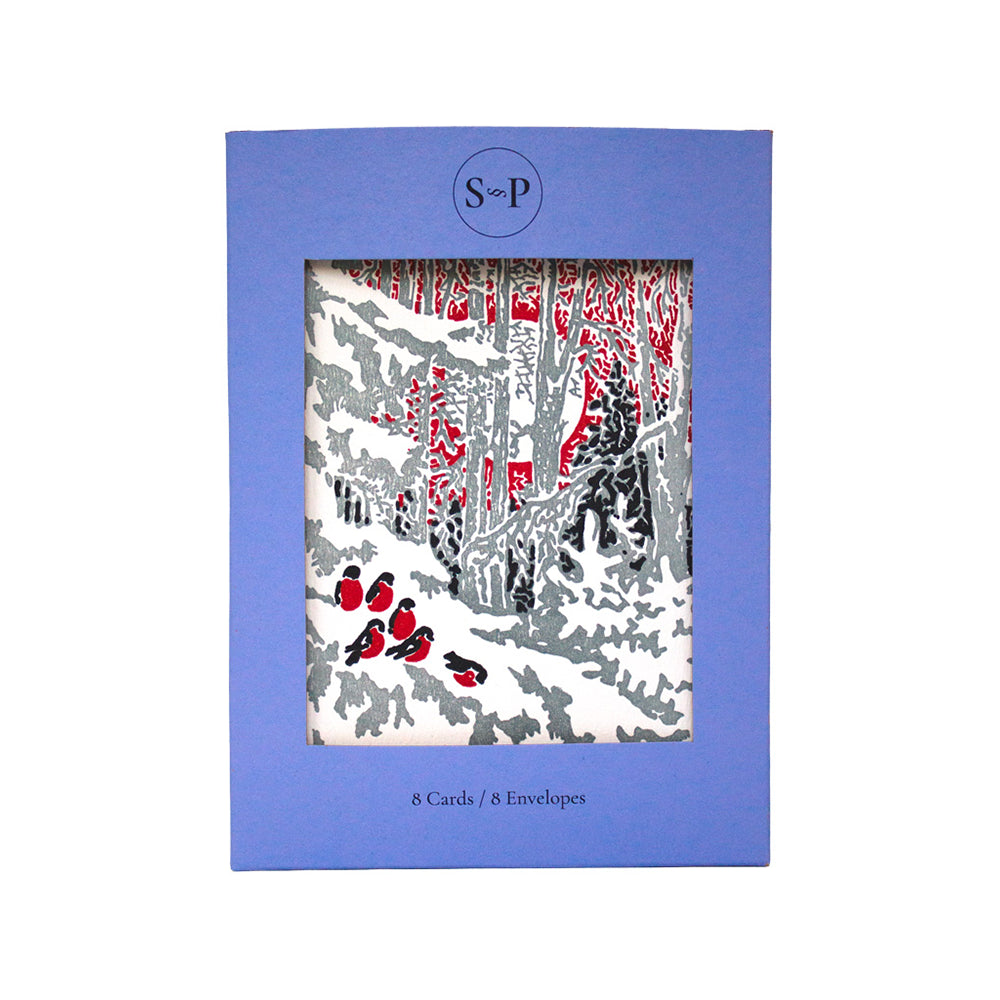 Saturn Press Evensong Box of 8 Holiday Cards