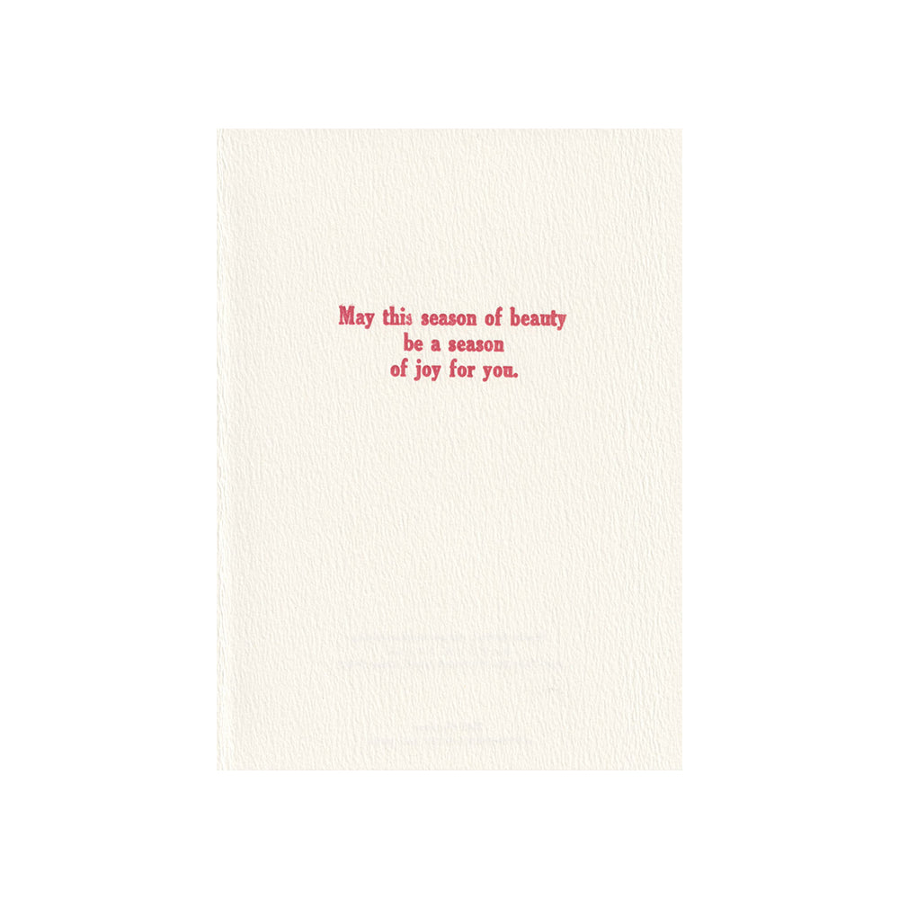 Saturn Press Evensong Box of 8 Holiday Cards