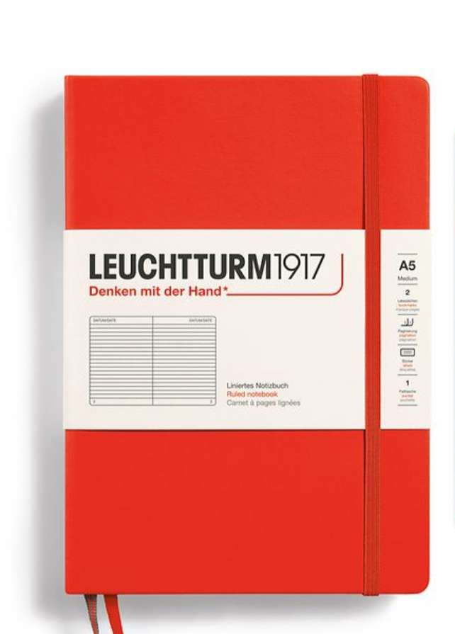 Leuchtturm1917 Medium Ruled Hardcover Notebook