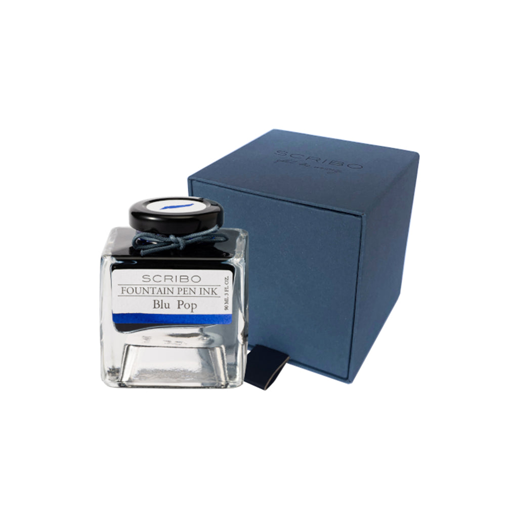 Scribo Blu Pop Ink Bottle 90ml