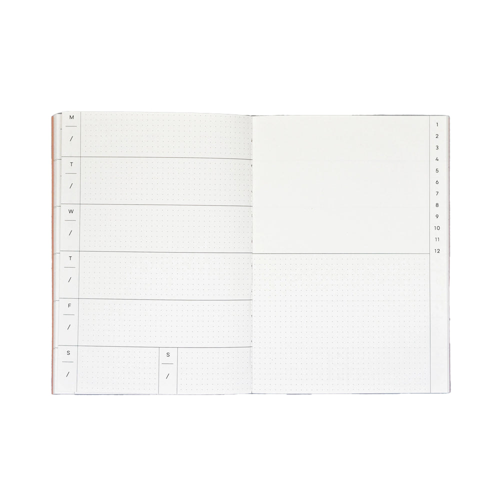 The Completist Miami No. 1 Undated Weekly Planner