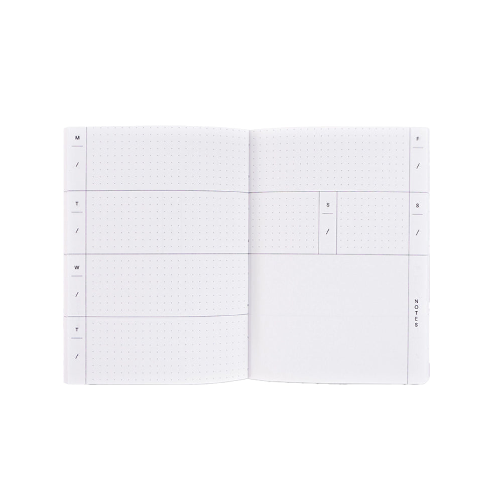 The Completist Overlay Shapes No. 2 Pocket Undated Weekly Planner