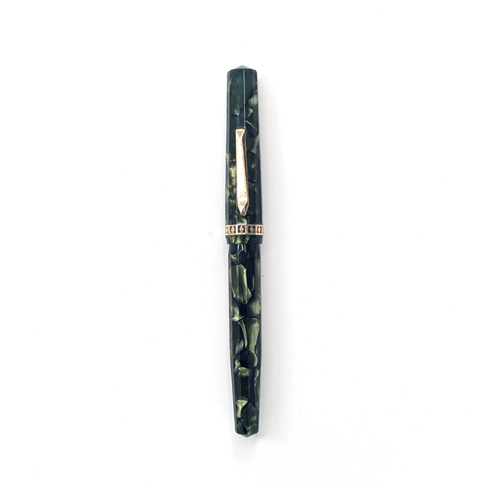 Vintage Wahl Eversharp Doric Kashmir Green Fountain Pen