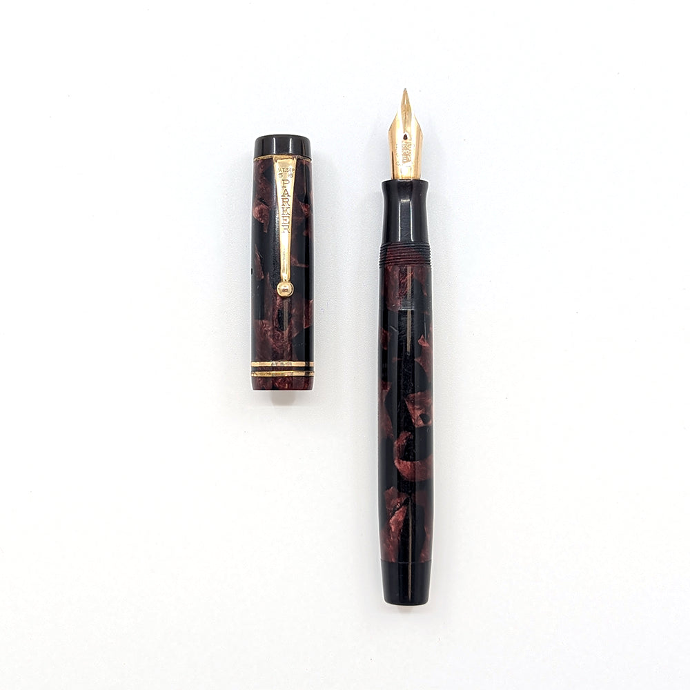 Vintage Parker Duofold Senior Button Fill Fountain Pen