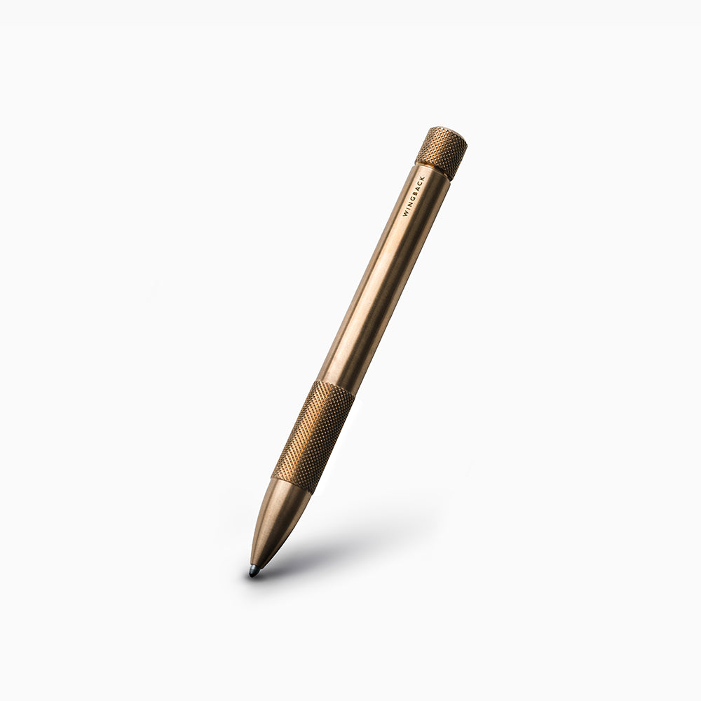 Wingback Brass Mechanical Pencil