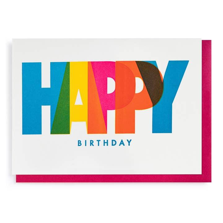 Archivist PressInk Happy Birthday Card - Laywine's