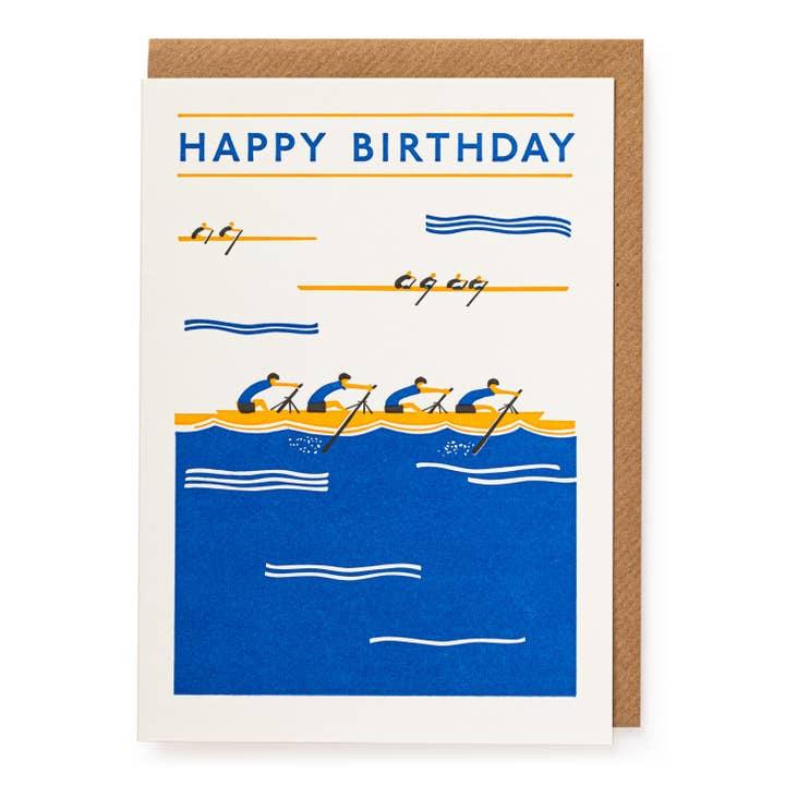 Archivist Rowers Birthday Card - Laywine's