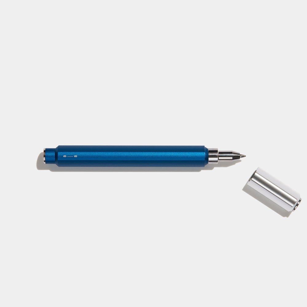 Before Breakfast Onigiri Two-Toned Rollerball Pen Space Blue
