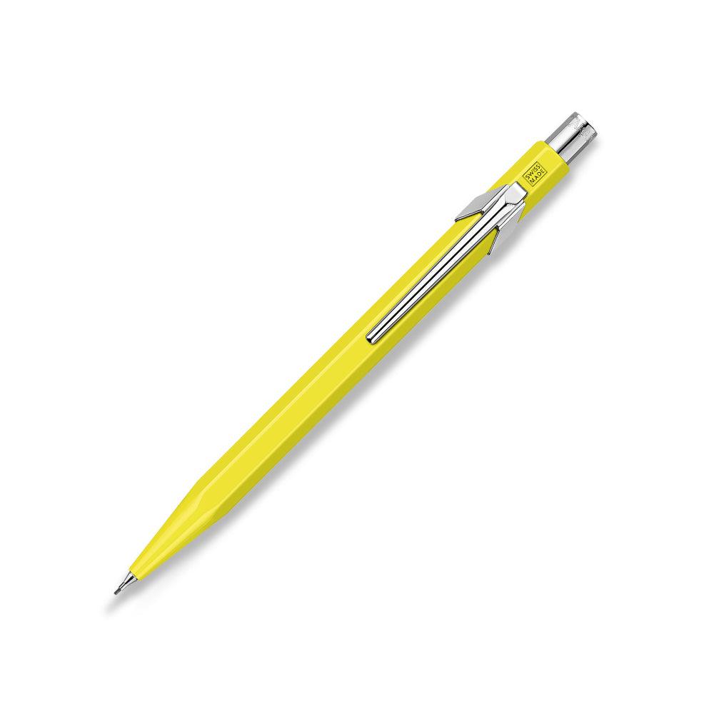 Caran D'Ache 849 Mechanical Pencil 0.7mm Metal Fluorescent Yellow - Laywine's