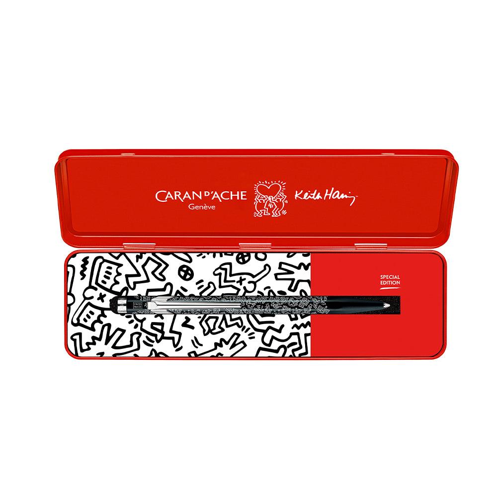 Caran d’Ache + Keith Haring 849 Ballpoint Pen Black - Laywine's