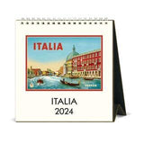 Cavallini Italia Desk Calendar, 2024 - Laywine's