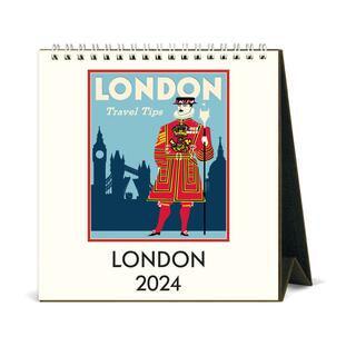 Cavallini London Desk Calendar, 2024 - Laywine's