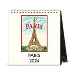 Cavallini Paris Desk Calendar, 2024 - Laywine's