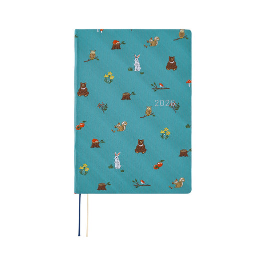 Hobonichi A5 HON Bow & Tie: In the Forest 2026