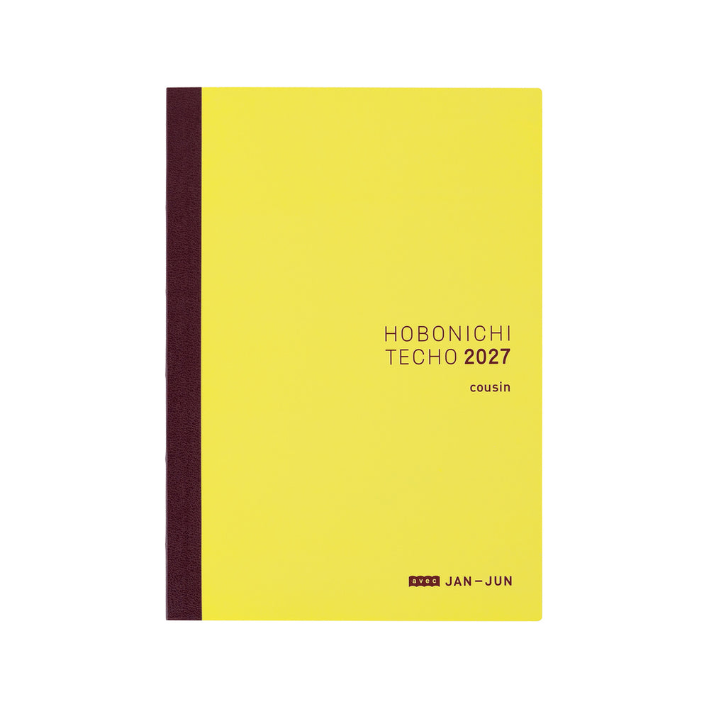 Hobonichi A5 Cousin Avec Japanese Books 2027