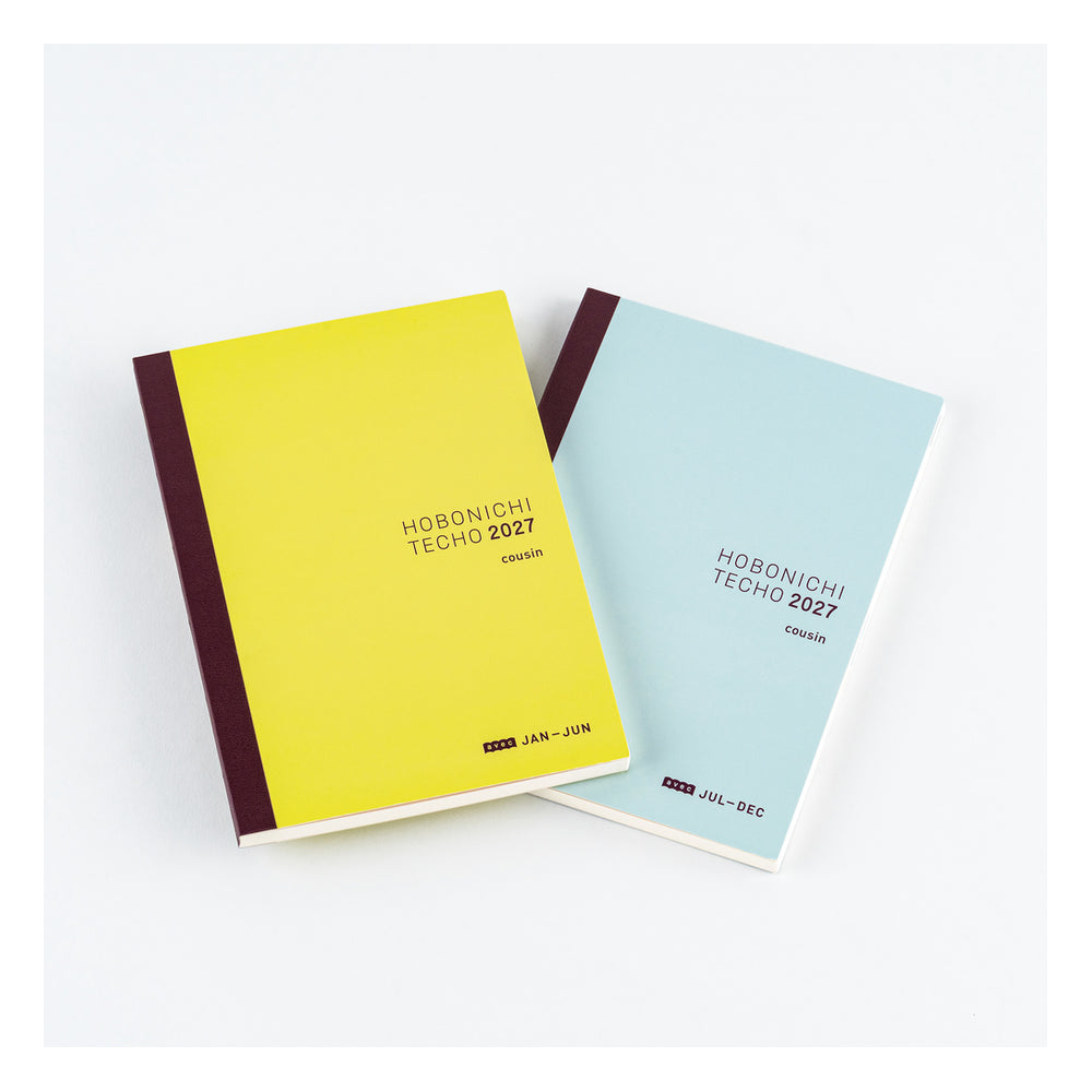 Hobonichi A5 Cousin Avec Japanese Books 2027