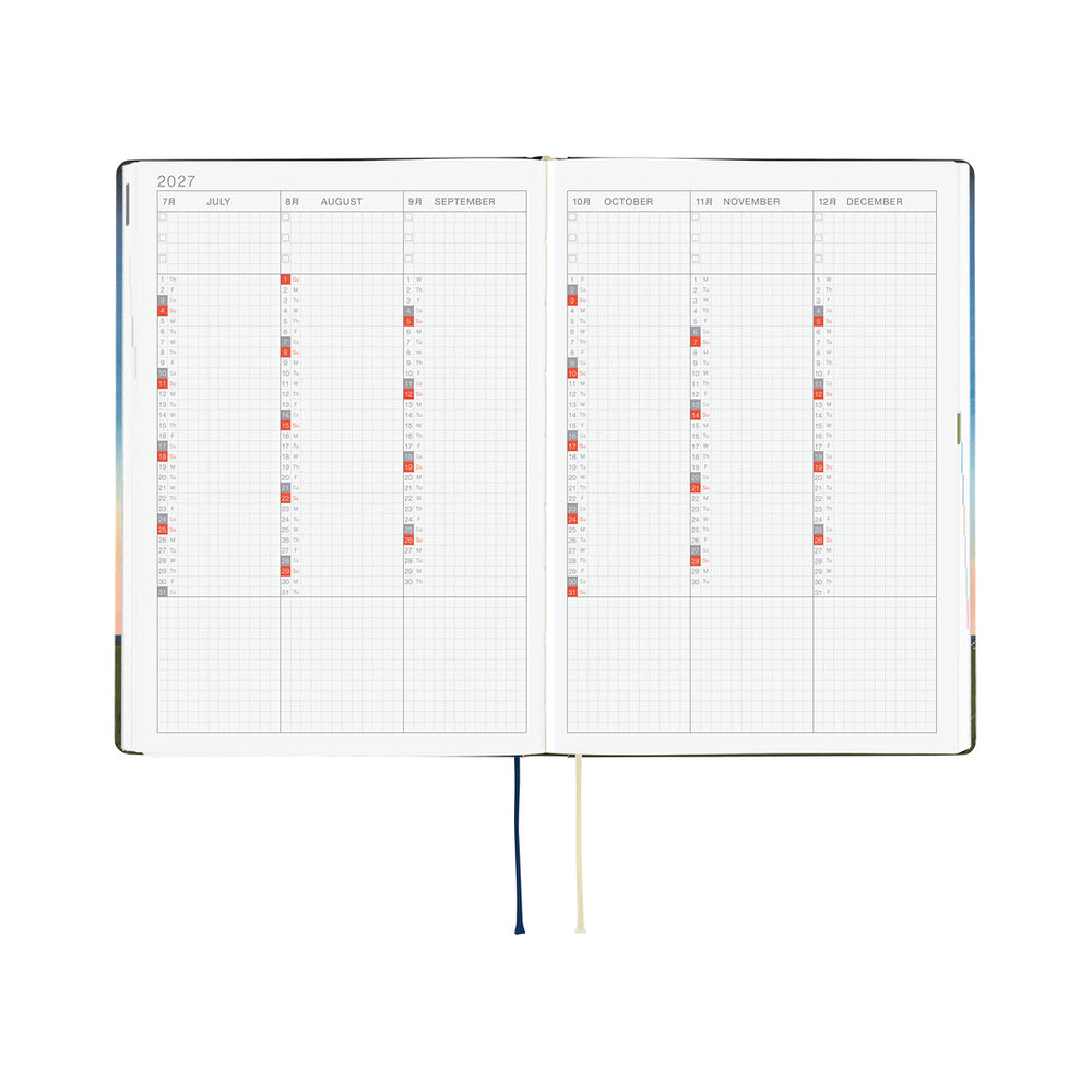 Hobonichi A5 HON Hiroko Kubota: String Telephone Until the Moon is Full 2027