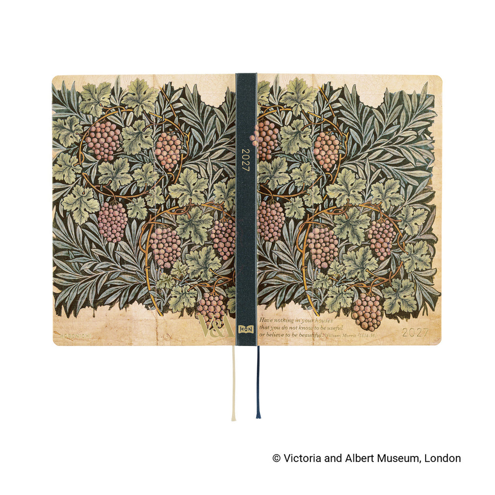 Hobonichi A5 HON V&A Series: Vine 2027