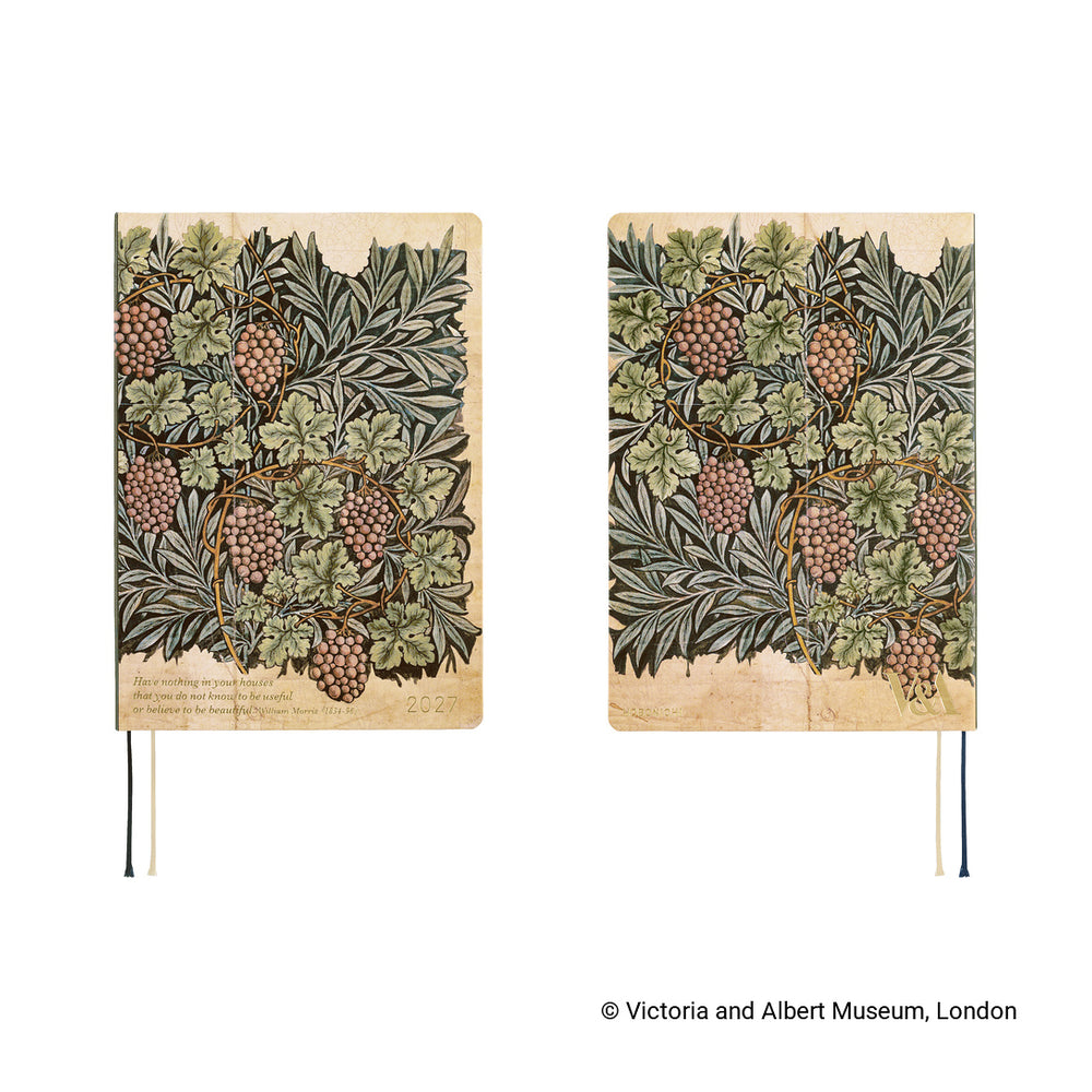 Hobonichi A5 HON V&A Series: Vine 2027