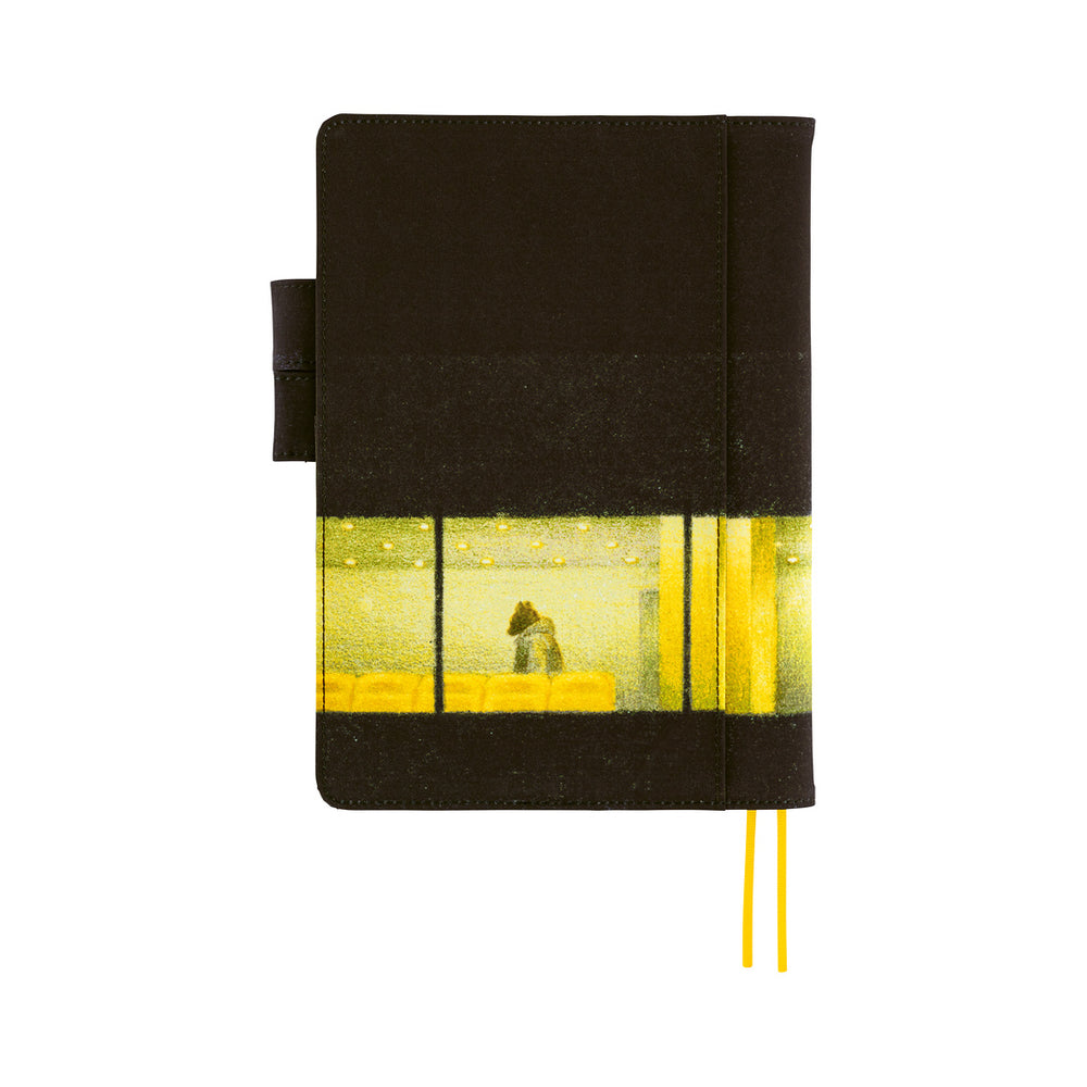 Hobonichi A5 Cover Akiko Miyakoshi: An Airport at Night