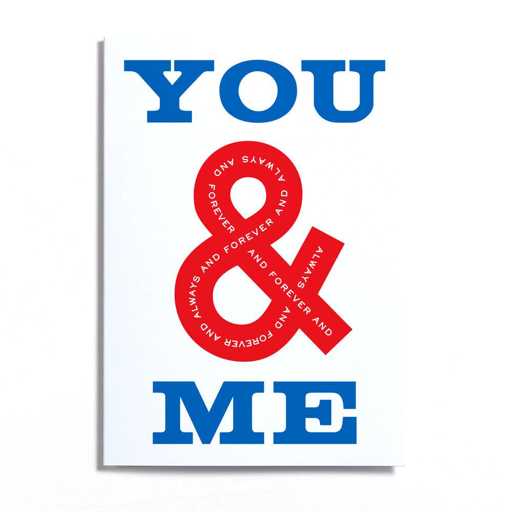 Crispin Finn You & Me Forever Card - Laywine's
