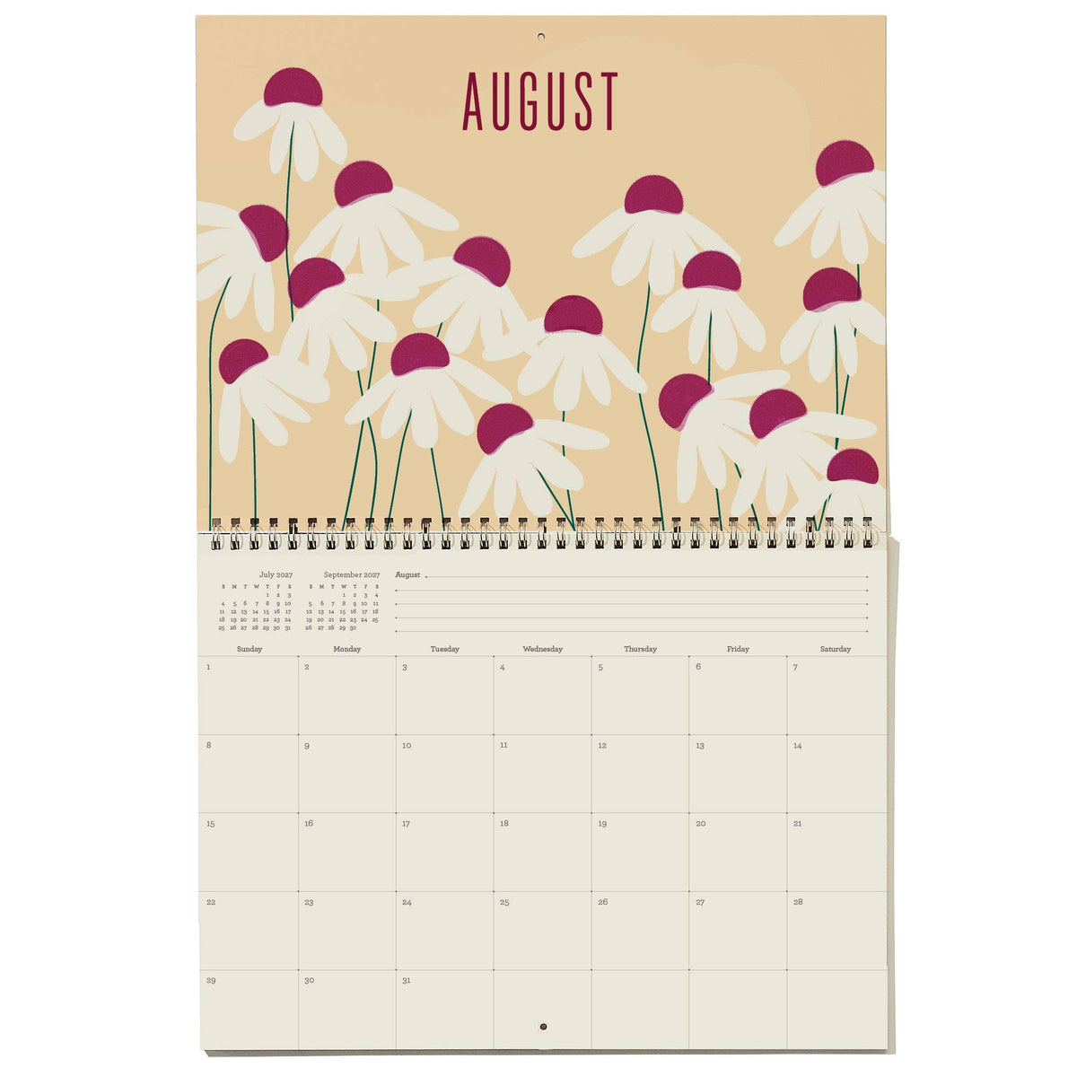 Snow & Graham 2027 Write-On Calendar, view 9