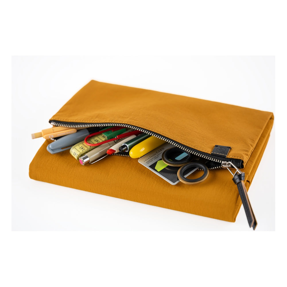 Hobonichi A5 Cover Tragen: Mustard