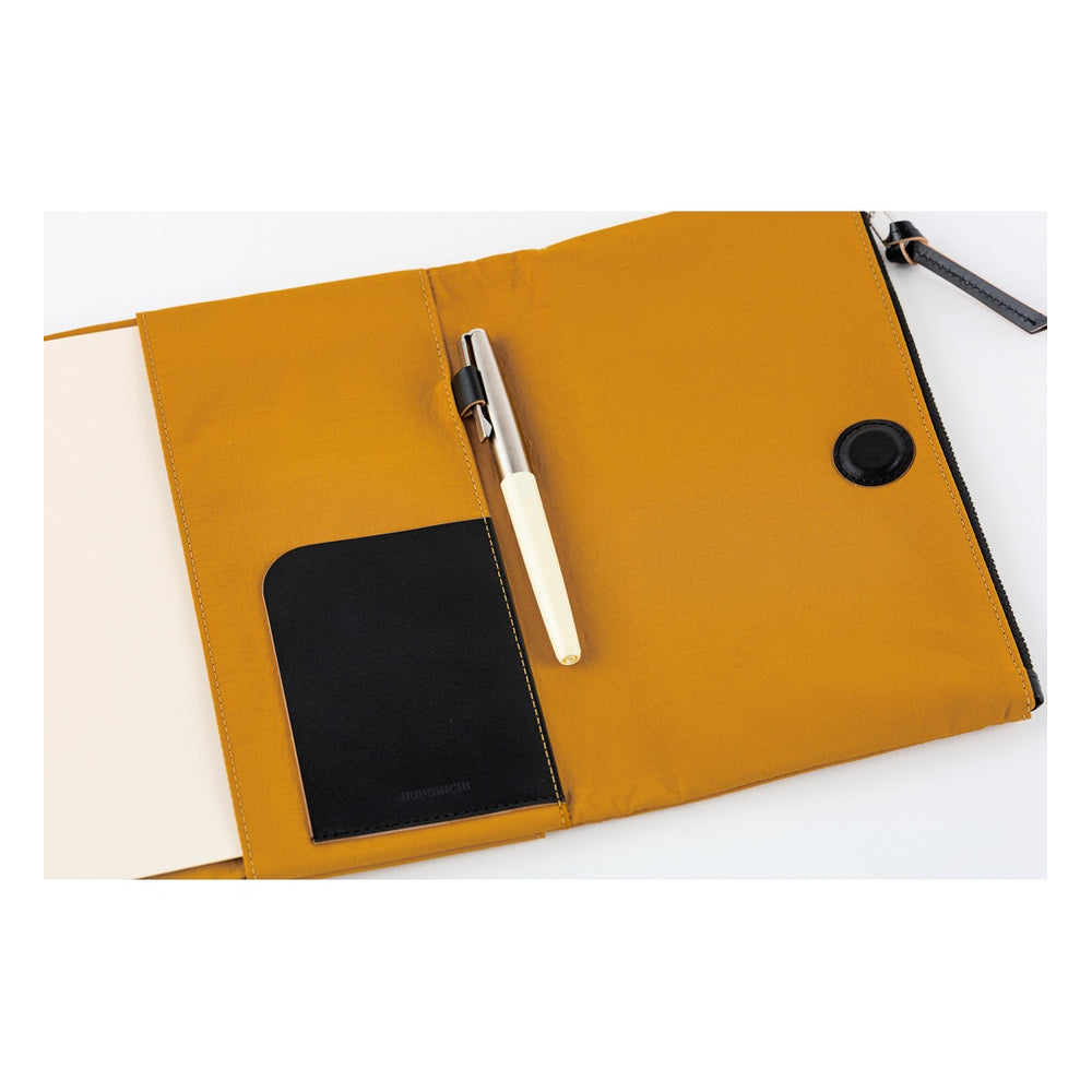 Hobonichi A5 Cover Tragen: Mustard